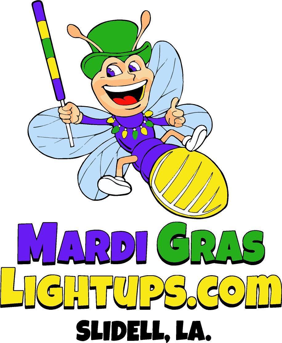 mardi gras lightups